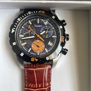 Viva Italia zoppini Firenze stauer mens wrist watch new in box